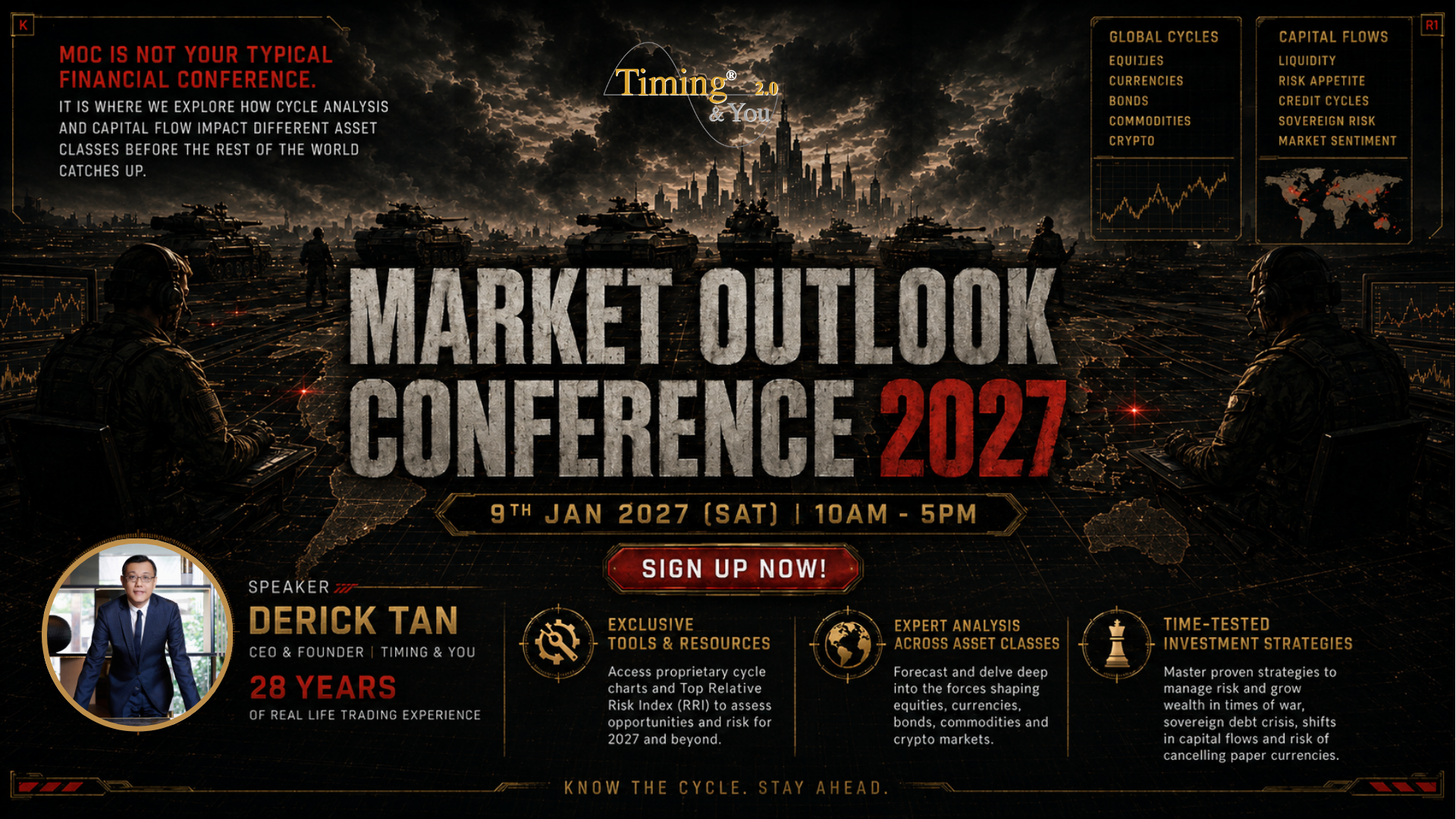 Market Outlook Conference 2027 Poster (Horizontal)