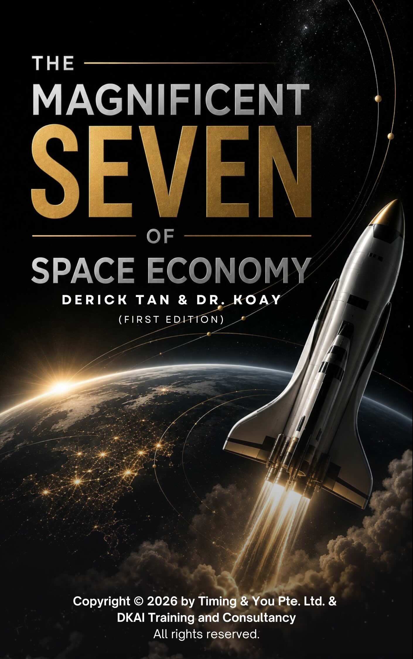 The Magnificent Seven of Space Economy book cover